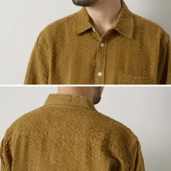 WAX LONDON / sherry-shirt seersucker cord