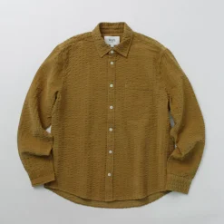 WAX LONDON / sherry-shirt seersucker cord