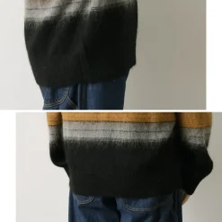 WAX LONDON / Wild Crew Knit Blush Stripe