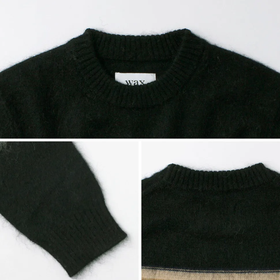 WAX LONDON / Wild Crew Knit Blush Stripe