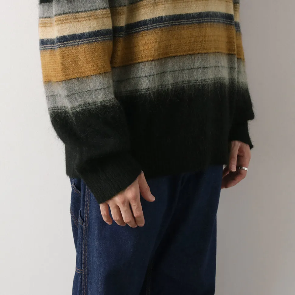WAX LONDON / Wild Crew Knit Blush Stripe
