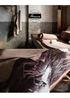 WHEELROBE / 15078 Heavy Stitching Moc Toe Leather Shoes