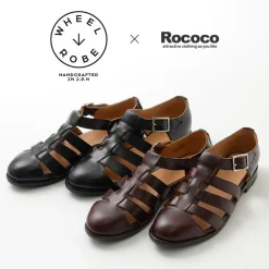 WHEELROBE / Gurkha sandal - Horween chrome-excel