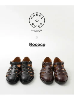 WHEELROBE / Gurkha sandal - Horween chrome-excel