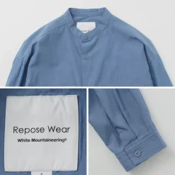 WHITE MOUNTAINEERING / Band Collar Shirt