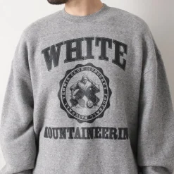 WHITE MOUNTAINEERING / College Logo Sweatshirt