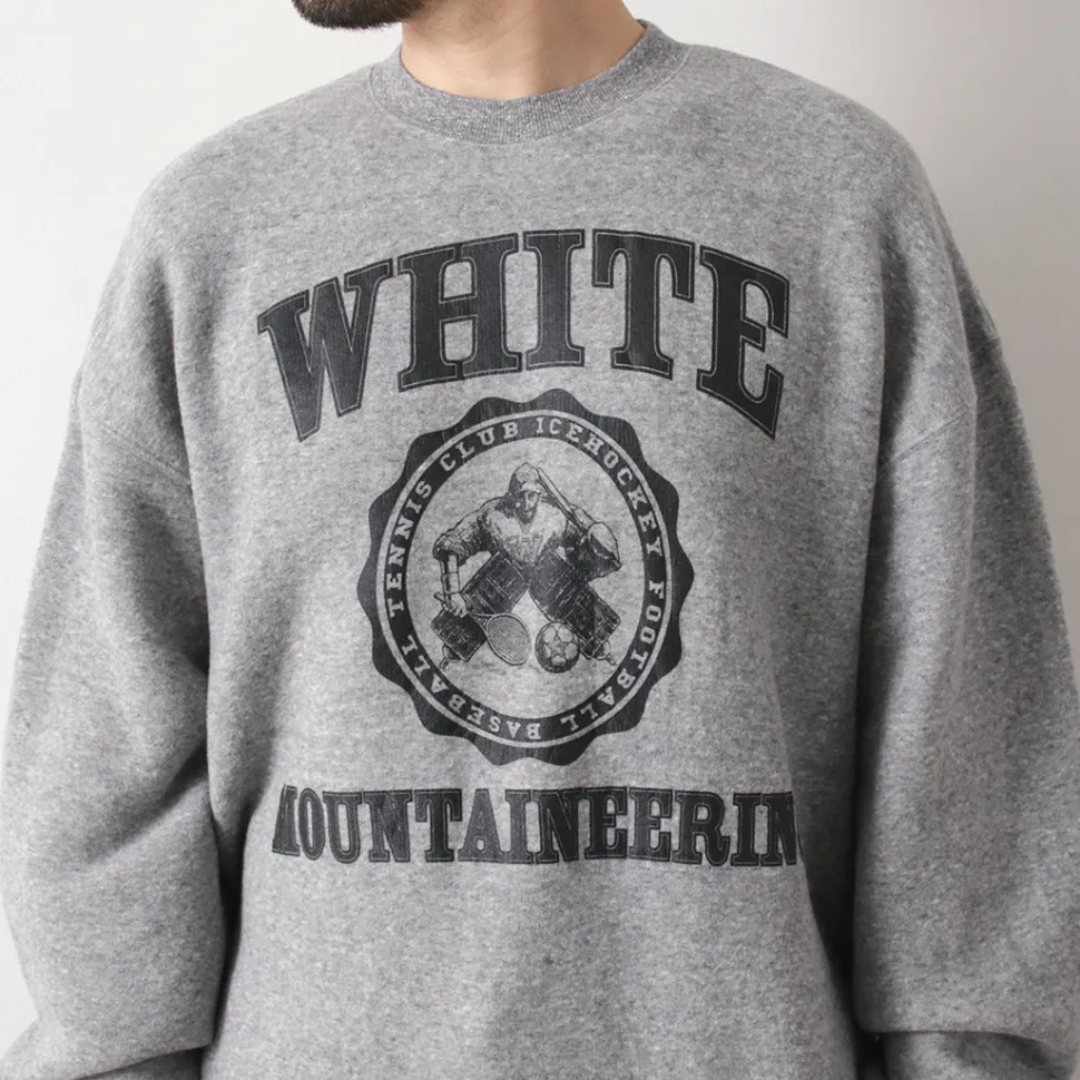 WHITE MOUNTAINEERING / College Logo Sweatshirt