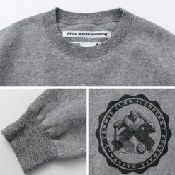 WHITE MOUNTAINEERING / College Logo Sweatshirt