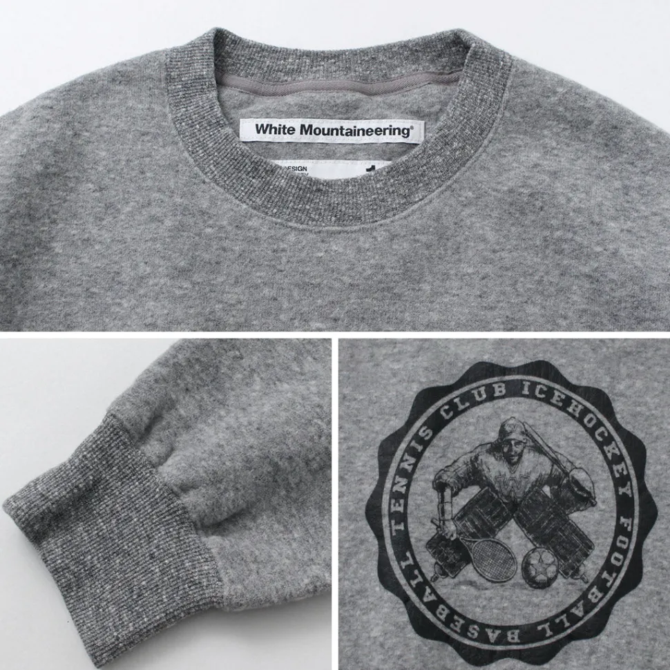 WHITE MOUNTAINEERING / College Logo Sweatshirt