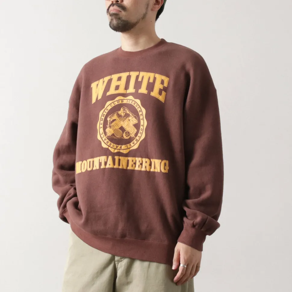 WHITE MOUNTAINEERING / College Logo Sweatshirt