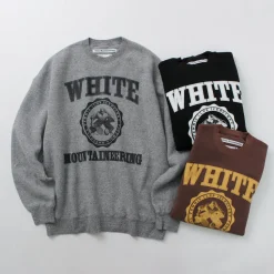 WHITE MOUNTAINEERING / College Logo Sweatshirt