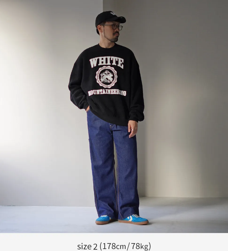 WHITE MOUNTAINEERING / College Logo Sweatshirt