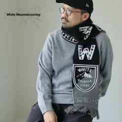 WHITE MOUNTAINEERING / Football Scarf
