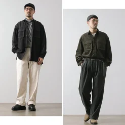 WHITE MOUNTAINEERING / Mid Gusset Sleeve Tricot Check Shirt