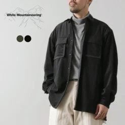 WHITE MOUNTAINEERING / Mid Gusset Sleeve Tricot Check Shirt