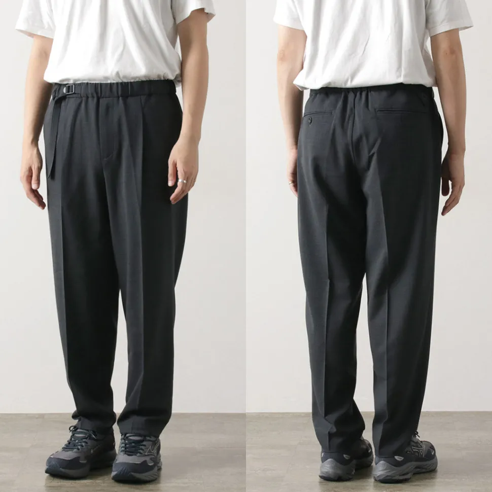 WHITE MOUNTAINEERING / Stretch Twill One-tuck Pants