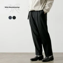 WHITE MOUNTAINEERING / Stretch Twill One-tuck Pants