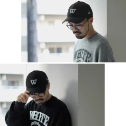 WHITE MOUNTAINEERING / WHITE MOUNTAINEERING New Era Collaboration 6 Panel Logo Cap