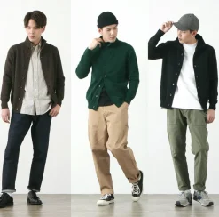 WILLIAM LOCKIE / Lambs Wool Turtleneck Cardigan