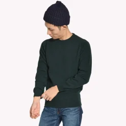 WILLIAM LOCKIE / Lambswool crew neck knit