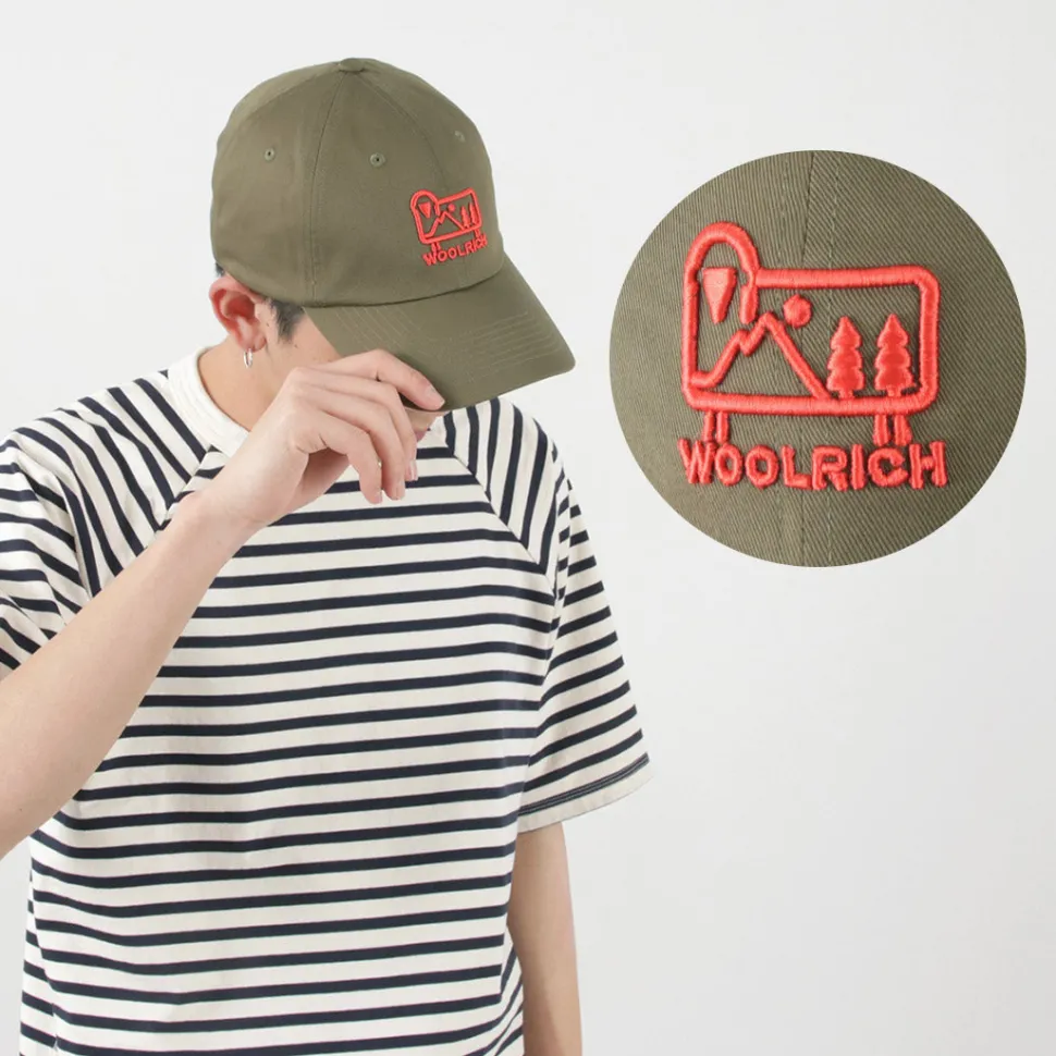 WOOLRICH / Cotton Twill Logo Cap