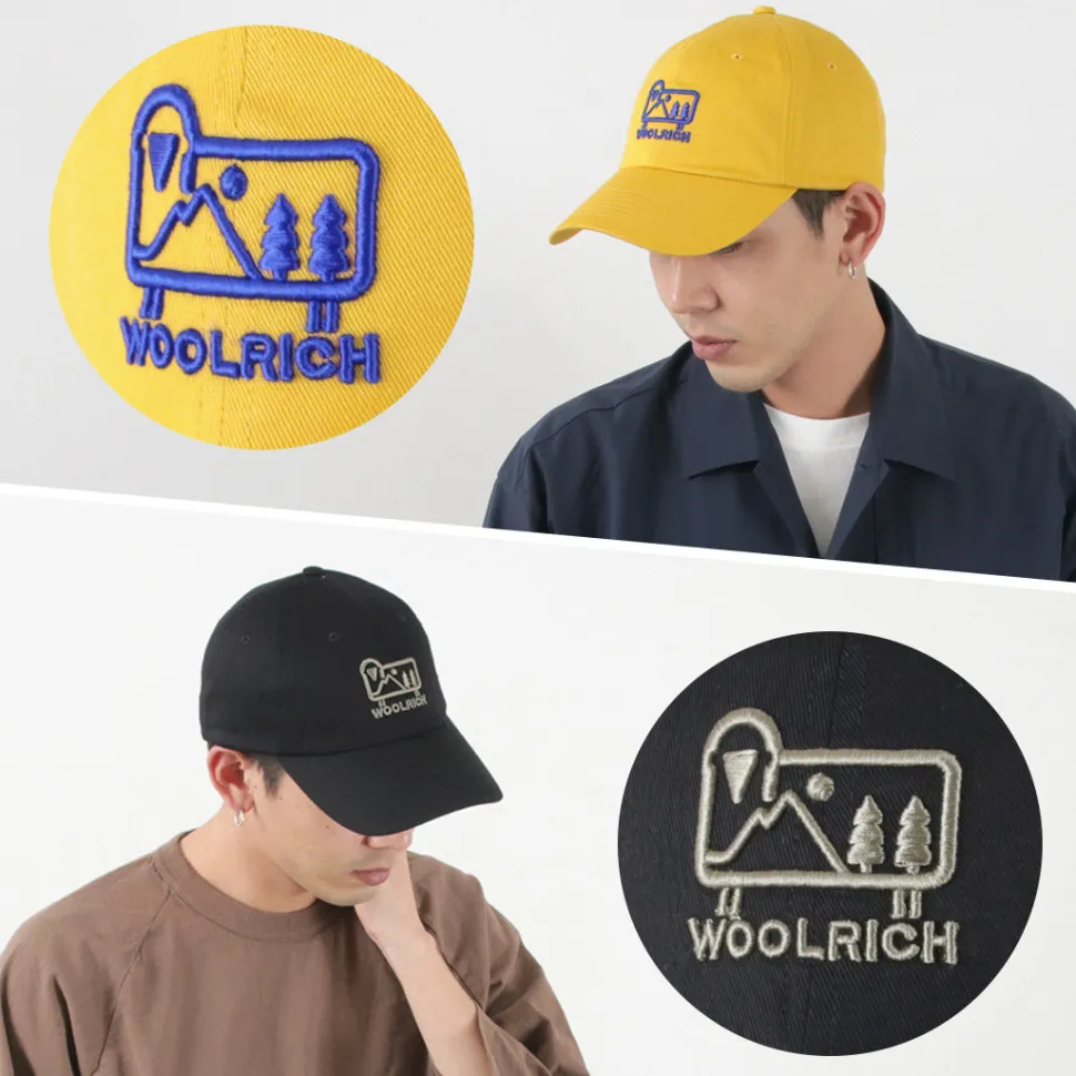WOOLRICH / Cotton Twill Logo Cap