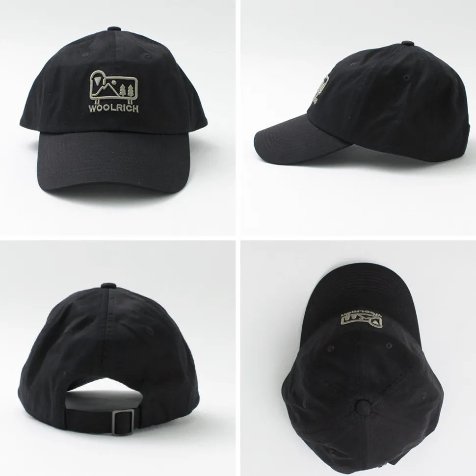 WOOLRICH / Cotton Twill Logo Cap