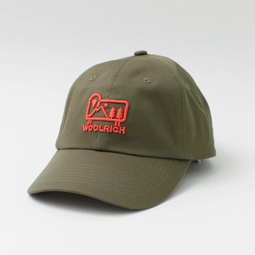 WOOLRICH / Cotton Twill Logo Cap