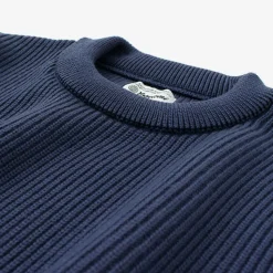 YONETOMI NEW BASIC / Extra Fine Wool Ribbed Knit Pullover