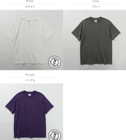 YONETOMI NEW BASIC / Garment Dye Pack T-Shirt