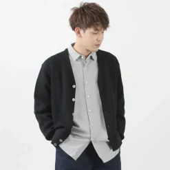 YONETOMI NEW BASIC / Gima Cotton Cardigan