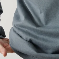 YONETOMI NEW BASIC / NEW BASIC GARMENT DYE T-SHIRT TURTLE NECK