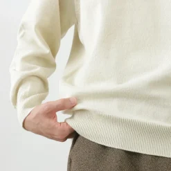 YONETOMI NEW BASIC / Rigid Cashmere Knit Pullover