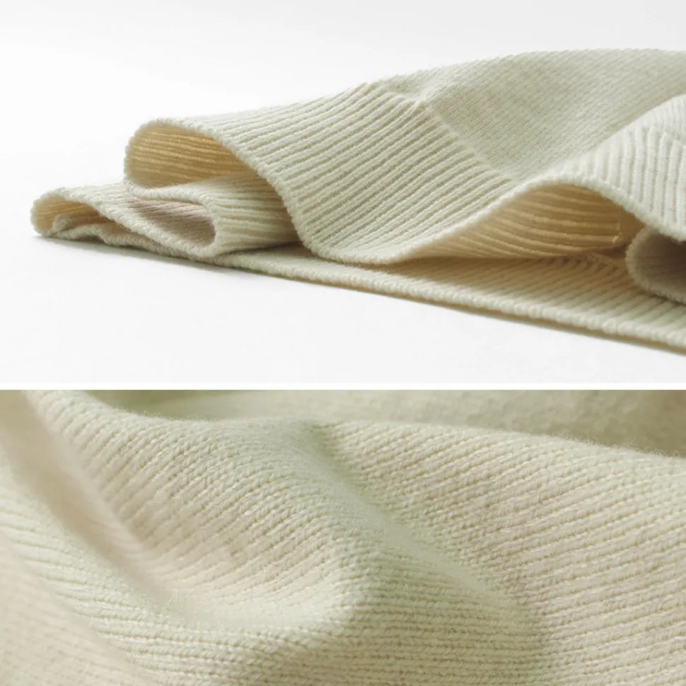 YONETOMI NEW BASIC / Rigid Cashmere Knit Pullover