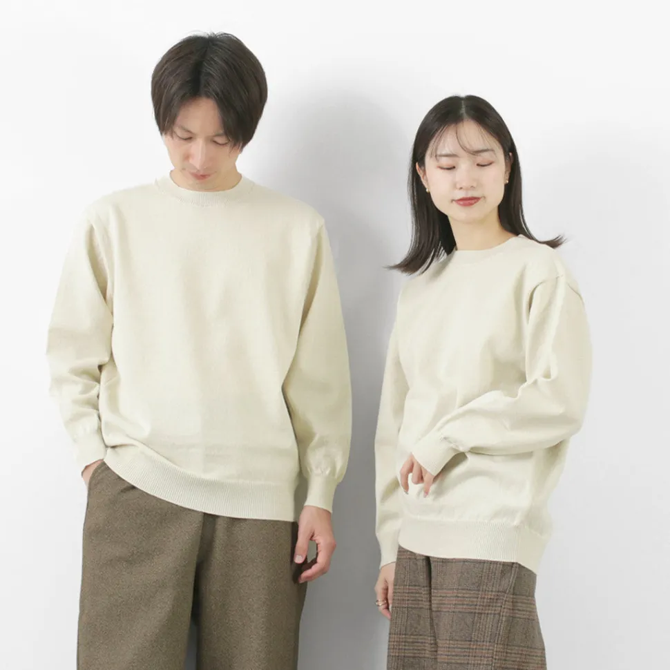 YONETOMI NEW BASIC / Rigid Cashmere Knit Pullover