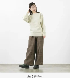 YONETOMI NEW BASIC / Rigid Cashmere Knit Pullover