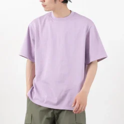 YONETOMI NEW BASIC / Side Round body knitted T-shirt