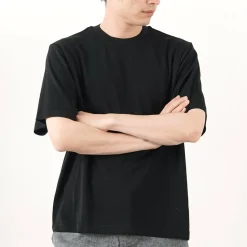 YONETOMI NEW BASIC / Silk Knit T-Shirt