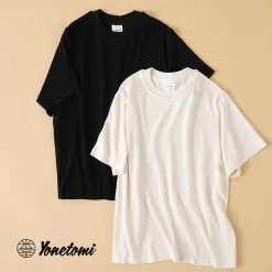 YONETOMI NEW BASIC / Silk Knit T-Shirt