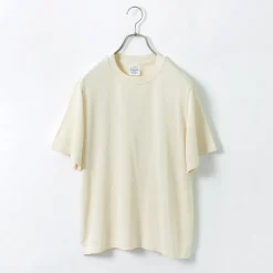 YONETOMI NEW BASIC / Silk Knit T-Shirt