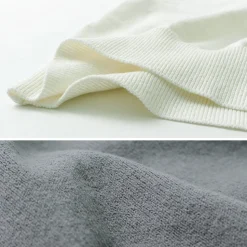 YONETOMI NEW BASIC / Wave Cotton Knit Pullover