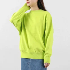 YONETOMI NEW BASIC / Wave Cotton Knit Pullover