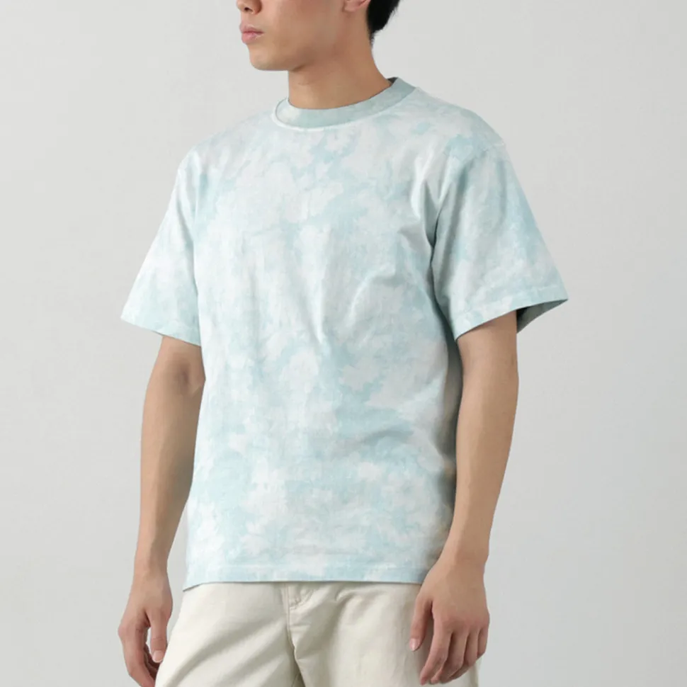 YONETOMI NEW BASIC / Yonetomi×Watanabes garment dye T-shirt