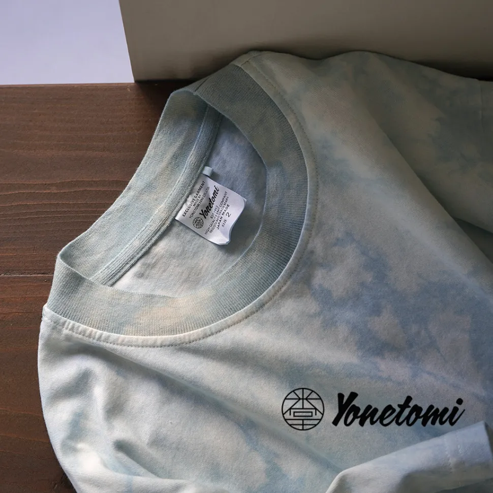 YONETOMI NEW BASIC / Yonetomi×Watanabes garment dye T-shirt