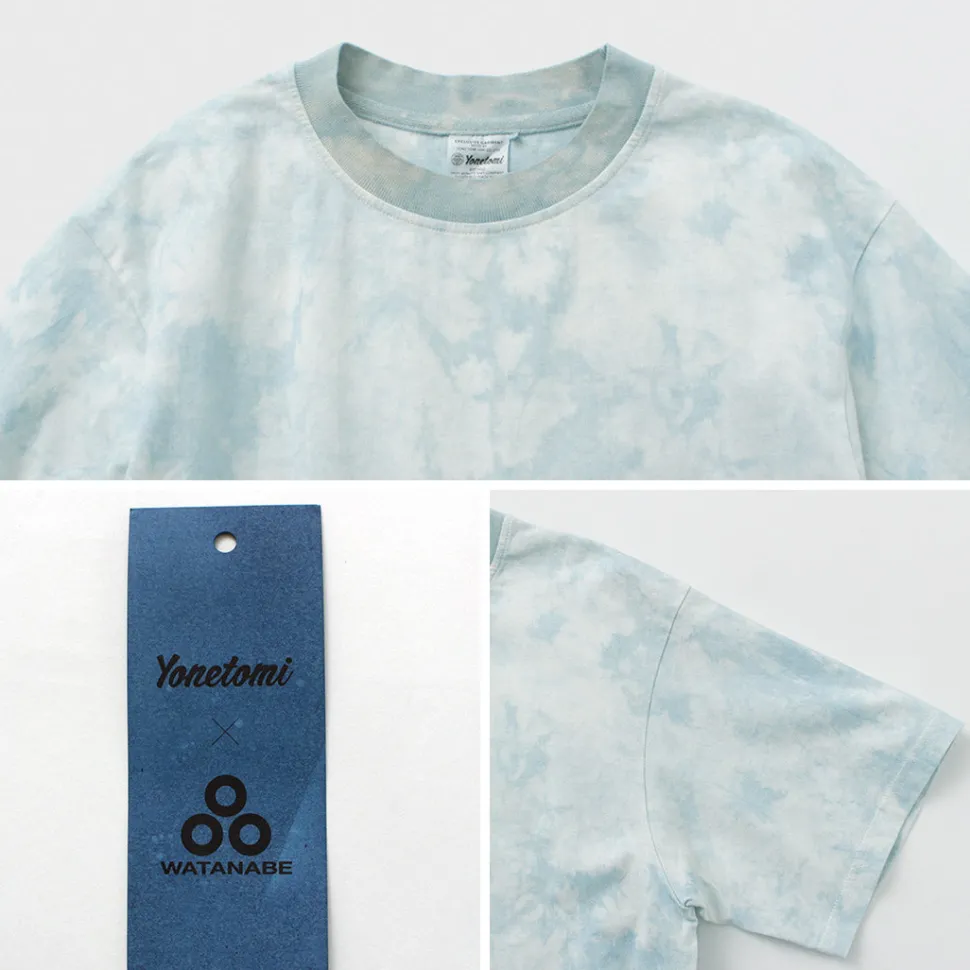 YONETOMI NEW BASIC / Yonetomi×Watanabes garment dye T-shirt