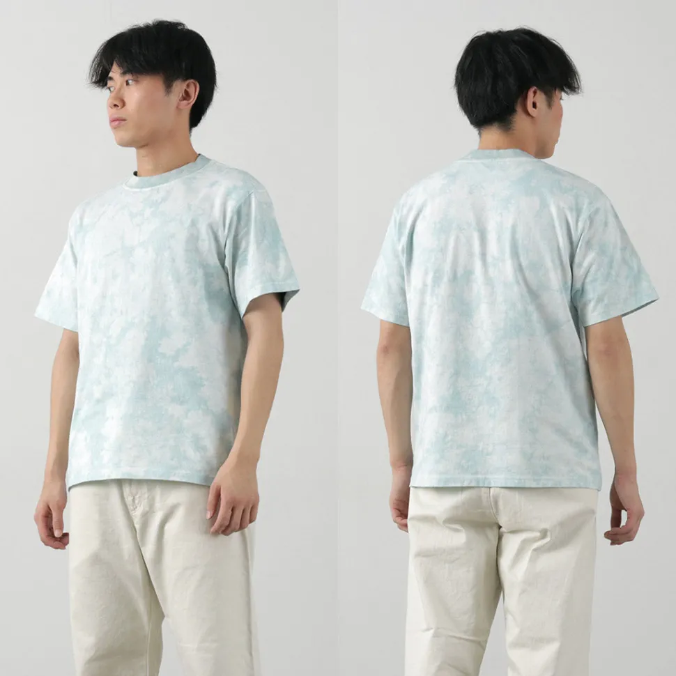 YONETOMI NEW BASIC / Yonetomi×Watanabes garment dye T-shirt